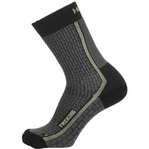 Husky Ponožky Treking antracit / zv. zelená Veľkosť: M (36-40)