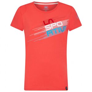 La Sportiva dámske turistické tričko Stripe Evo Farba: červená, Veľkosť: S