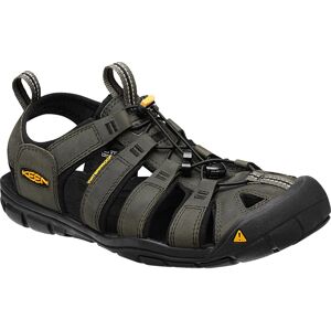 Keen CLEARWATER CNX LEATHER MEN magnet / black Veľkosť: 41 pánske sandále