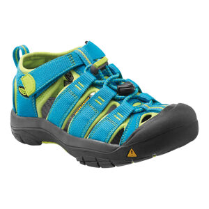 Keen NEWPORT H2 CHILDREN hawaiian blue / green glow Veľkosť: 30 detské sandále