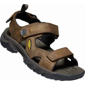 Keen TARGHEE III OPEN TOE SANDAL M BISON/MULCH Veľkosť: 43 191190487860 pánske sandále