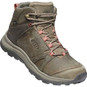 Keen TERRADORA II LEATHER MID WP W brindle / redwood Veľkosť: 37,5 dámske topánky