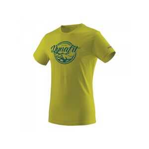 DYNAFIT pánske turistické tričko Graphic CO M S/S Farba: Zelená, Veľkosť: S
