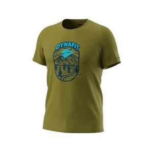 DYNAFIT pánske turistické tričko Graphic CO M S/S Farba: Petrolejová, Veľkosť: XL