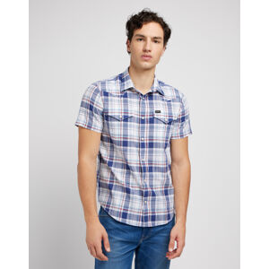 Lee SS WESTERN SHIRT MEDIEVAL BLUE  MEDIEVAL BLUE