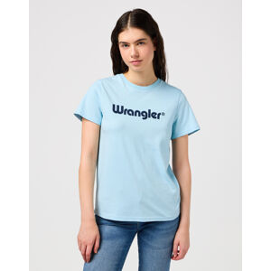 Wrangler REGULAR TEE DREAM BLUE  DREAM BLUE