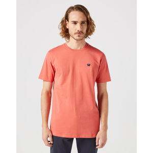 Wrangler SIGN OFF TEE BURNT SIENNA  BURNT SIENNA