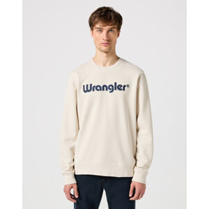 Wrangler LOGO CREW SWEAT NAVY  NAVY