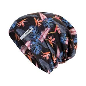 Sensor ČIAPKY MERINO IMPRESS čierna / floral Veľkosť: M