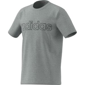 Adidas detské tričko B LIN T Farba: Šedá, Veľkosť: 164