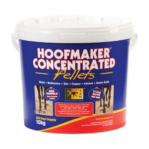Hoofmaker TRM koncentrované pelety -  Podporuje regeneráciu kopýt Hmotnosť: 10 kg