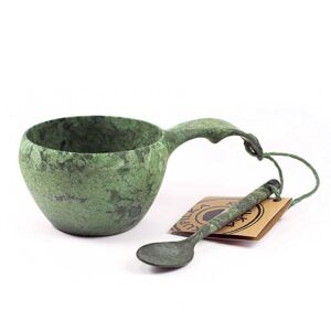 Kupilka Kuksa 210 ml + lyžička - Conifer (GREEN)