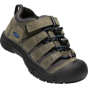 Keen NEWPORT SHOE CHILDREN steel grey / brilliant blue Veľkosť: 31 detské topánky