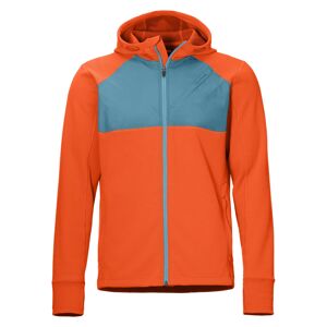 Marmot Hanging Rock Hoody - red sun/cascade blue Veľkosť: XL