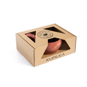 Kupilka KUKSA 370 ml Large + spork 205 SET - Cranberry (RED)