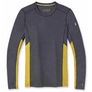 Smartwool M MERINO SPORT 150 LONG SLEEVE CREW charcoal heather-golden olive Veľkosť: M tričko