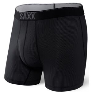 Saxx QUEST QDM BOXER BRIEF FLY black II Veľkosť: M boxerky