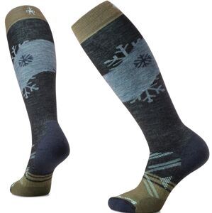 Smartwool W SKI FC SNOWPOCALYPSE PATTERN OTC charcoal Veľkosť: M ponožky