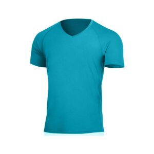 Lasting pánske merino tričko do V VIDO modrej Veľkosť: XL