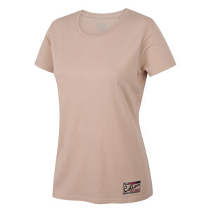 Husky Dámske bavlnené tričko Tee Base L beige Veľkosť: XL dámske tričko s krátkym rukávom
