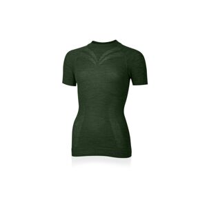 Lasting dámske merino tričko MALBA zelené Veľkosť: L/XL