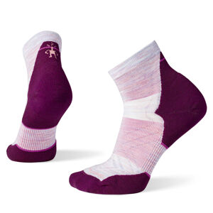 Smartwool W RUN TARGETED CUSHION ANKLE purple eclipse Veľkosť: M dámske ponožky