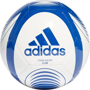 Adidas lopta Starlancer CLB Farba: Bielo - Červená, Veľkosť: 004