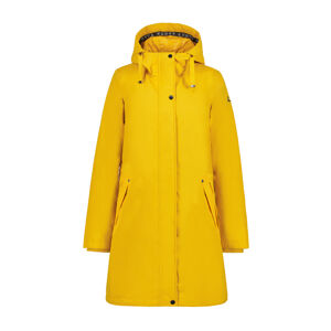 LUHTA Dám. kabát s kapucňou Haukanmaa L Farba: žltá, Veľkosť: 040