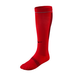 MIZUNO Dosp.bežecké ponožky Compression Farba: červená, Veľkosť: XL