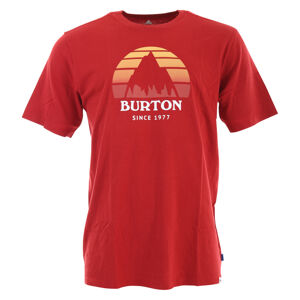 BURTON Pán. tričko Underhill SS Farba: červená, Veľkosť: S