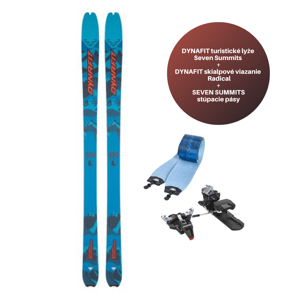Dynafit Skialpové lyže Seven Summit set Farba: Modrá, Veľkosť: 158