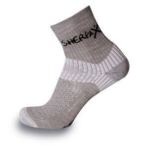 SherpaX Dosp. ponožky Apasox Misti-Chani Farba: Svetlošedá, Veľkosť: 43