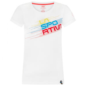 La Sportiva dámske turistické tričko Stripe Evo Farba: Biela, Veľkosť: M
