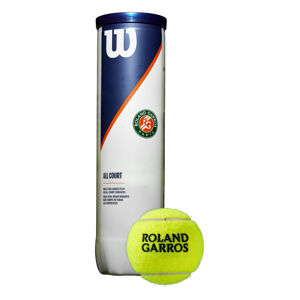 Wilson Tenisová loptička R.Garros All Co Farba: žltá, Veľkosť: 4