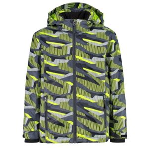 CMP detská lyžiarska bunda Boy Jacket Snaps Hood Farba: Svetlozelená, Veľkosť: 176