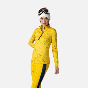 JCC Dám. lyžiarske tričko W Booster 1/2 Farba: žltá, Veľkosť: S