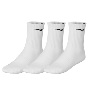MIZUNO Dosp.bežecké ponožky Training 3P Farba: Strieborná, Veľkosť: XL