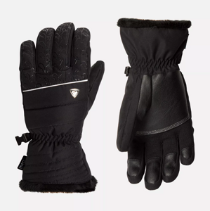 Dám. lyžiarske rukavice ROSSIGNOL W Temp Farba: čierna, Veľkosť: L