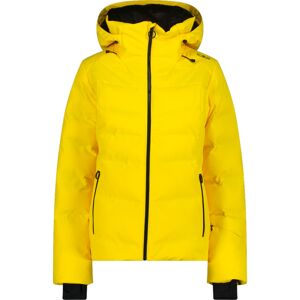 CMP Woman Jacket Fix Hood Feel Warm Lock Farba: žltá, Veľkosť: 40