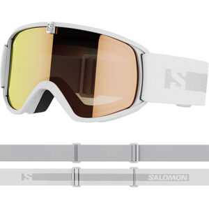 Dosp. lyžiarske okuliare SALOMON Force P Farba: Bielo - Červená, Veľkosť: 0