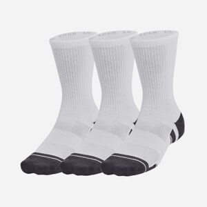 Dosp. športové ponožky UNDER ARMOUR Perf Farba: Biela, Veľkosť: L