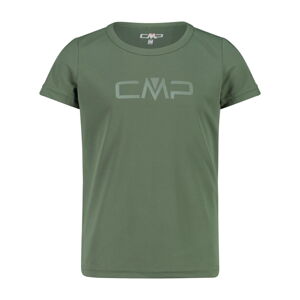 CMP Dievč. tričko Girl T-Shirt Farba: Olivová, Veľkosť: 152
