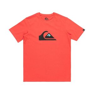 Quiksilver Det. tričko Comp Logo Farba: červená, Veľkosť: 16