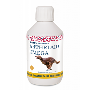 NutriScience ArthriAid Omega komplexná kĺbová výživa pre psy a mačky 250 ml