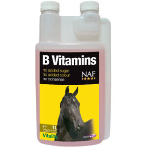 NAF B vitamins pre sústredenosť a celkovú vitalitu koní 1 liter