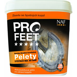 NAF Pre Feet pellets pre zdravé kopytá s biotínom 3 kg