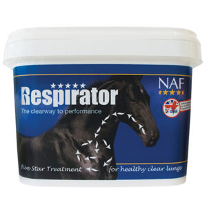 NAF Respirator powder (prášok), pomoc pri ťažkostiach s dýchaním