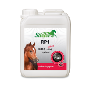 Stiefel Repelent RP1 Ultra ekonomické balenie - Ultrasilný sprej pre kone a jazdcov (kanyster 2,5 l)