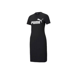 Puma dámske športové tričko ESS Slim Tee Dress Farba: čierna, Veľkosť: S