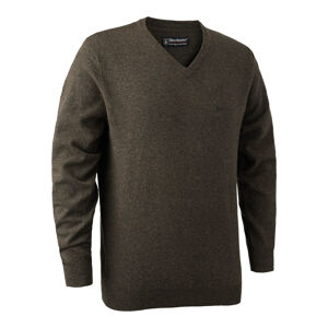 Deerhunter sveter Brighton Knit WV-Neck 383 DH Veľkosť: XXXL